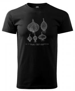 Cibule - tričko s potiskem, který vhání slzy do očí Pánské/Dámské: Pánské černé, Velikost: L