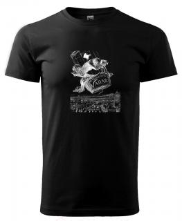 Nadar - tričko s potiskem Pánské/Dámské: Dámské černé, Velikost: L