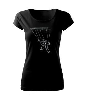 Pierot - tričko, které zlepšuje náladu Pánské/Dámské: Dámské černé, Velikost: L
