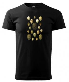 Ptačí vejce - tričko s potiskem Pánské/Dámské: Pánské černé, Velikost: L