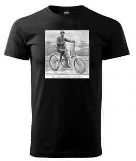 Valérův běhací stroj - tričko s potiskem Pánské/Dámské: Dámské černé, Velikost: L