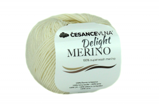 100% Merino příze - Delight smetanová