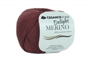 100% Merino příze - Delight starorůžová