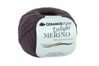 100% Merino příze - Delight vřes