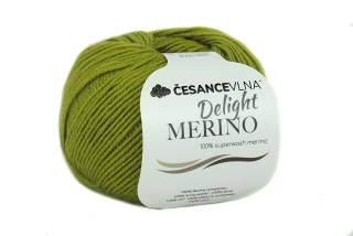 100% Merino příze - Delight zelená