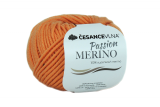 100% Merino příze - Passion oranžová