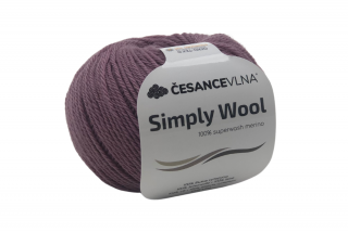 100% Merino příze - Simply vřes