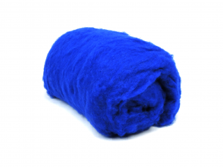 Mykaná vlna královsky modrá zvolte variantu: 250 g