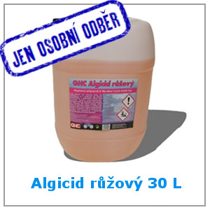 Algicid růžový tekutý 30 l pouze pro osobní odběr