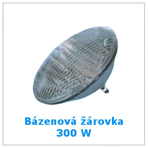 Bazénová žárovka 300W halogenová