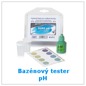 pH kapkový bazénový tester pro pH 120 měření