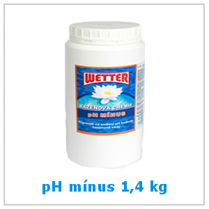 pH minus do bazénu granulát 1,4 kg