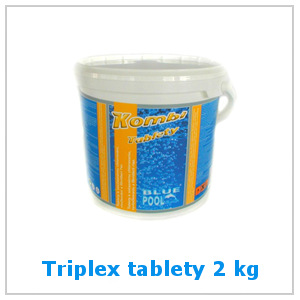 Triplex 3v1 Multifunkční tablety do bazénu 2 kg
