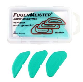 Spárovačka na silikon FugenMeister 3ks (R4-6-8-10-12-14mm) zelené