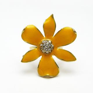 Květina s kamínky Barva: Žlutá