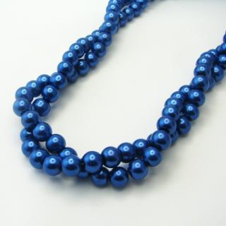 Perlový náhrdelník Barva: Modrá