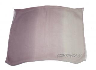 Barevný šátek světle růžový 50x160cm SB-11