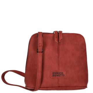 Crossbody kabelka Enrico Benetti Kensi 66698 červená