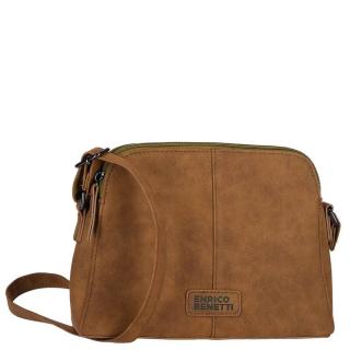 Crossbody kabelka Enrico Benetti Kensi 66701 hnědá