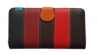 Dámská kožená peněženka Elisa 3015V barevná