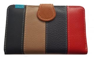 Dámská kožená peněženka Elisa 3302X barevná