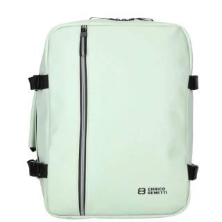 Dámský batoh nejen na notebook Enrico Benetti Bergen 56004 zelený 24L - moderní a praktický pro práci i jako příruční zavazadlo | Cooltovka.cz