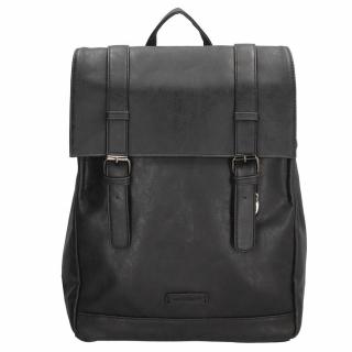 Enrico Benetti dámská kabelka batoh 2v1 66582 černý 13L