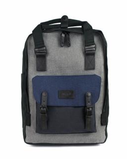 Himawari unisex látkový batoh 21313 šedý 20L