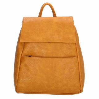 Moderní dámský městský batoh Beagles 17971 oranžový 8L
