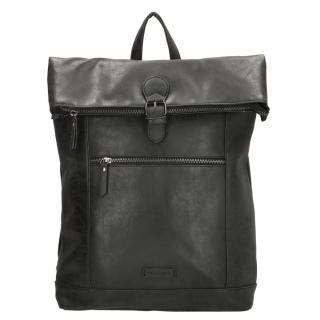 Moderní dámský městský batoh Enrico Benetti 66533 černý 15L