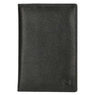 Pánská černá kožená peněženka Gio Gini 05D71