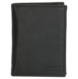 Pánská černá kožená peněženka Old West 16885