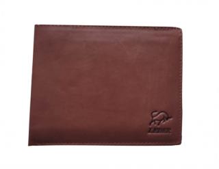 Pánská hnědá kožená peněženka Bull Leder HL010