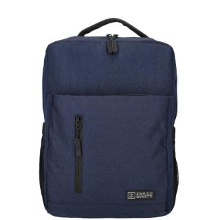 Pánský městský batoh Enrico Benetti Newcastle 46223 modrý 18L - elegantní a praktický batoh na notebook, do města, práce i na cesty | Cooltovka.cz