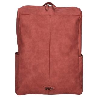 Praktický dámský červený batoh Enrico Benetti Kensi . Prostorný 15L, ideální na nošení do města, práce i volný čas. Vhodný take na notebook | Cooltovka.cz
