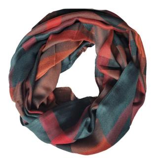 Tunelová šála DT-036G kostka