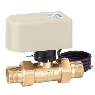 6442 3/4" KULOVÝ KOHOUT S ELEKTROVENTILEM  Elektronický kulový zónový ventil s 3-kontaktním servopohonem