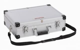 KRT640101S - Hliníkový kufr 420x300x125mm stříbrný
