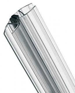 Magnetické těsnící lišty pro sprchový kout / sprchové dveře  vhodné na sklo o šířce 5 mm a 6 mm