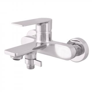NIL 150mm - chrom Vodovodní baterie vanová NL154.5  ROBUSTNÍ DESIGN S EFEKTNÍM RAMÍNKEM