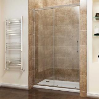Posuvné sprchové dveře ROSS Comfort 100  výška dveří 190 cm, sklo 6 mm Výplň: grape