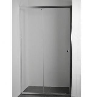 Posuvné sprchové dveře ROSS Luxo 130, čiré sklo 5 mm  Lze instalovat na pravou nebo na levou stranu