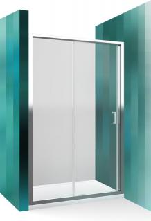 Sprchové dveře posuvné - LLD2/140 cm  sklo s úpravou proti vodnímu kameni