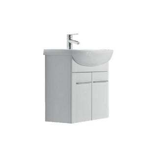 Terra 66 koupelnová skříňka závěsná s keramickým umyvadlem  zpomalovací mechanismus SoftClose