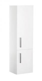 Trento W V 40 P/L bílá - koupelnová doplňková skříňka závěsná vysoká