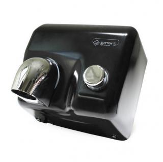 Vysoušeč rukou Jet Dryer BUTTON černý  + čistící kartáč k tryskovým vysoušečům