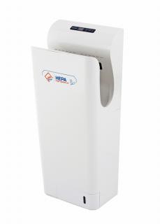 Vysoušeč rukou Jet Dryer STYLE - bílý  Tryskový osoušeč s Hepa filtrem a desinfekčními UV LED diodami + čistící kartáč k tryskovým vysoušečům