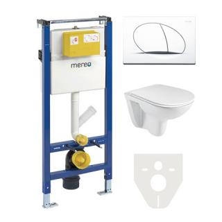WC komplet pro sádrokarton s příslušenstvím, MM02SETR