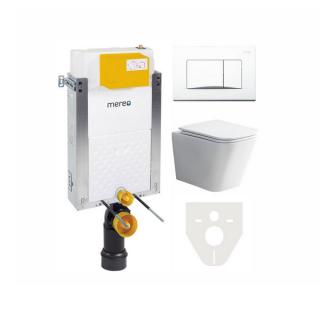 WC komplet pro zazdění s přislušenstvím MM01SETRB  WC SET obsahuje - modul pro zazdění, závěsné WC Rimless, sedátko Soft - Close, tlačítko MM20,…
