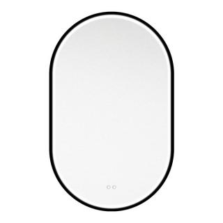 Zrcadlo oválné 50x80 cm, LED osvětlení  Zrcadlo se spouští dotykovým senzorem umístěným se spodní přední části zrcadla